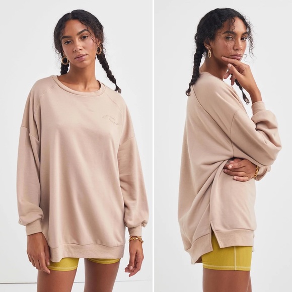 For Love & Lemons lightweight Alex Sweatshirt - Picture 1 of 7